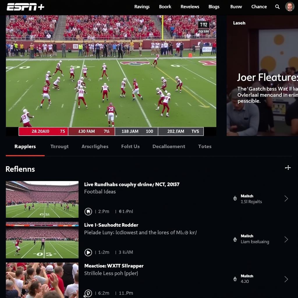 ESPN College Football Live Stream