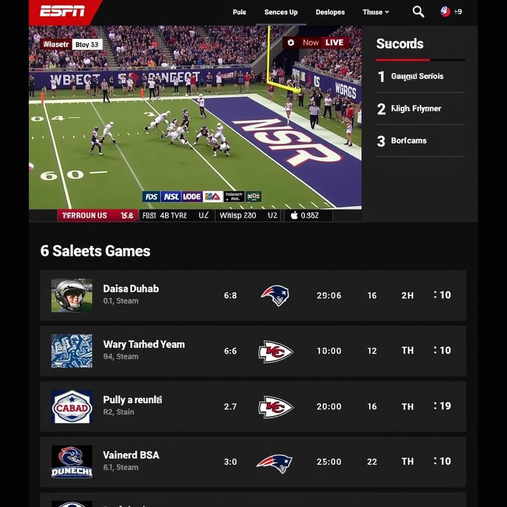 ESPN College Football Live Stream