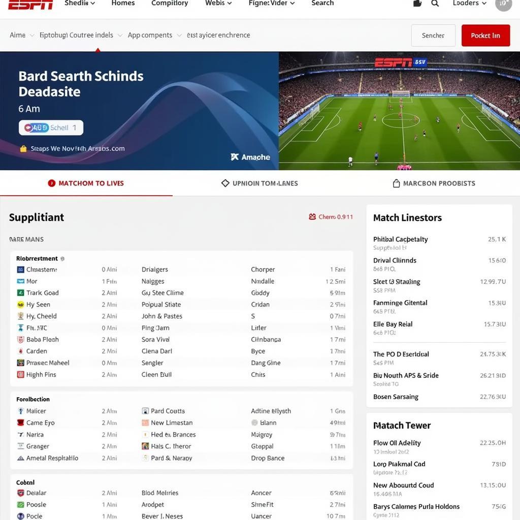 ESPN.com Football Live Score Update