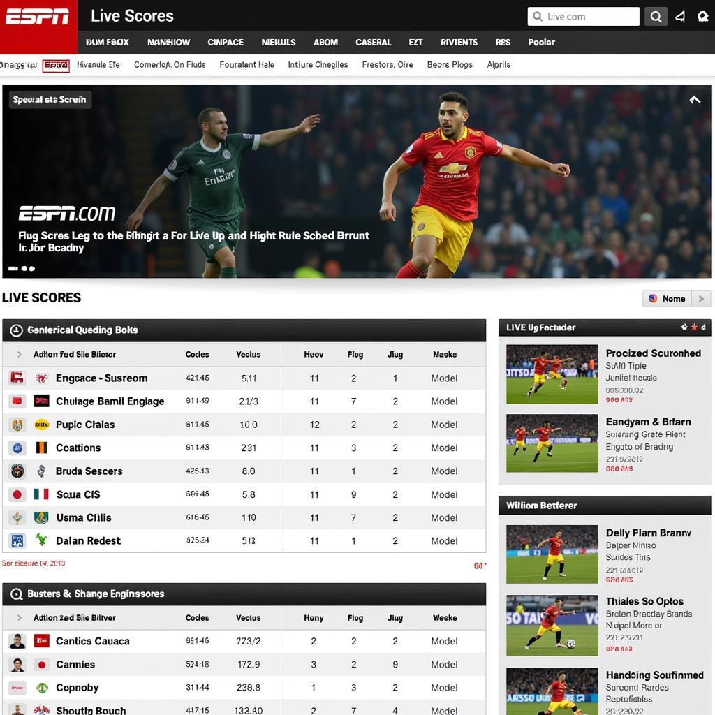 ESPN.com Live Scores