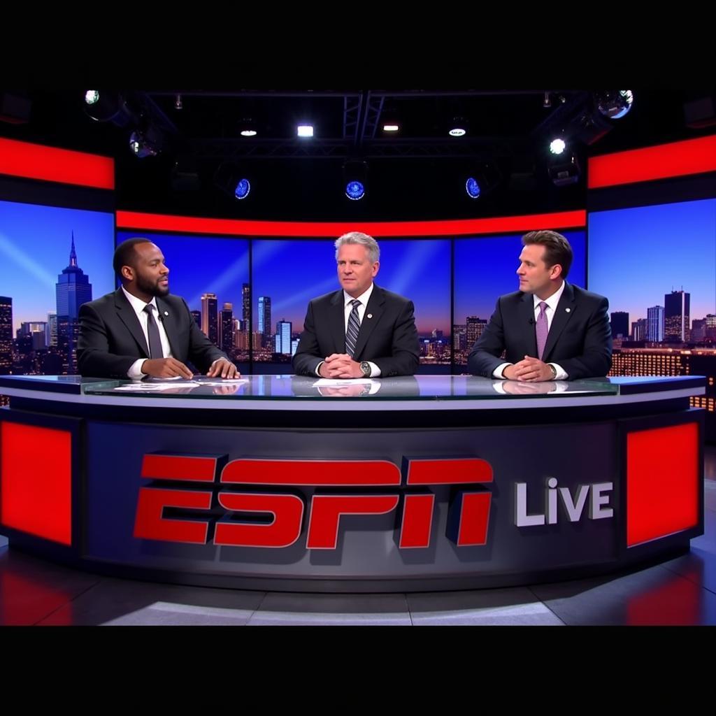 ESPN Football Live Show Commentators