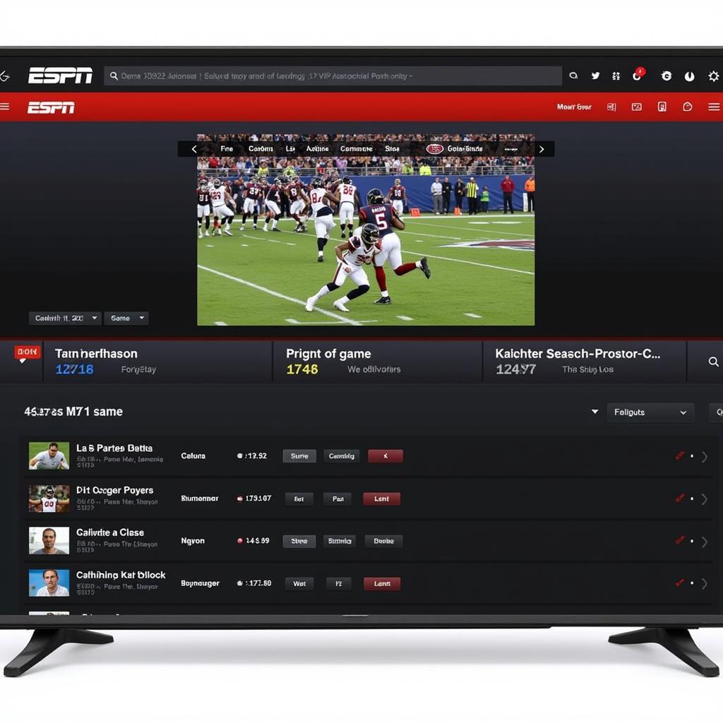 ESPN Football Live Streaming