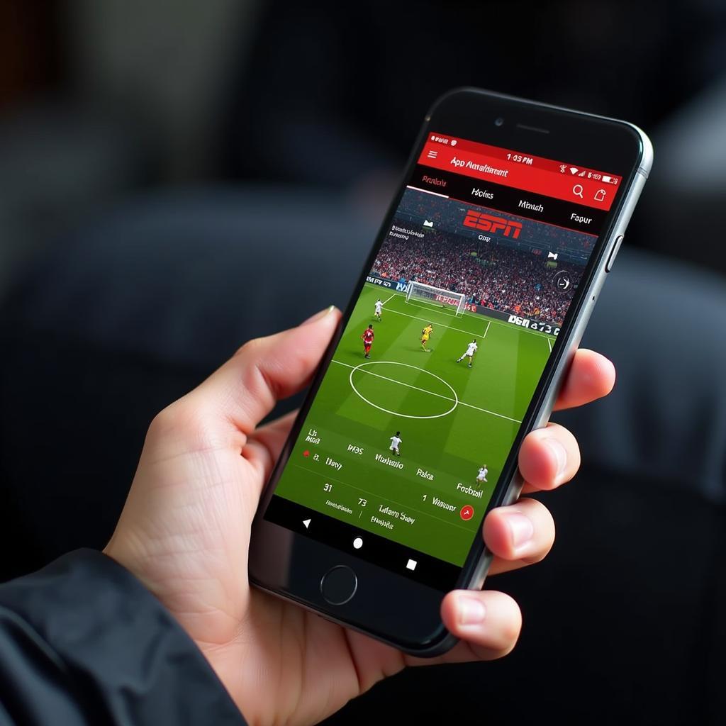  ESPN Live Football App 