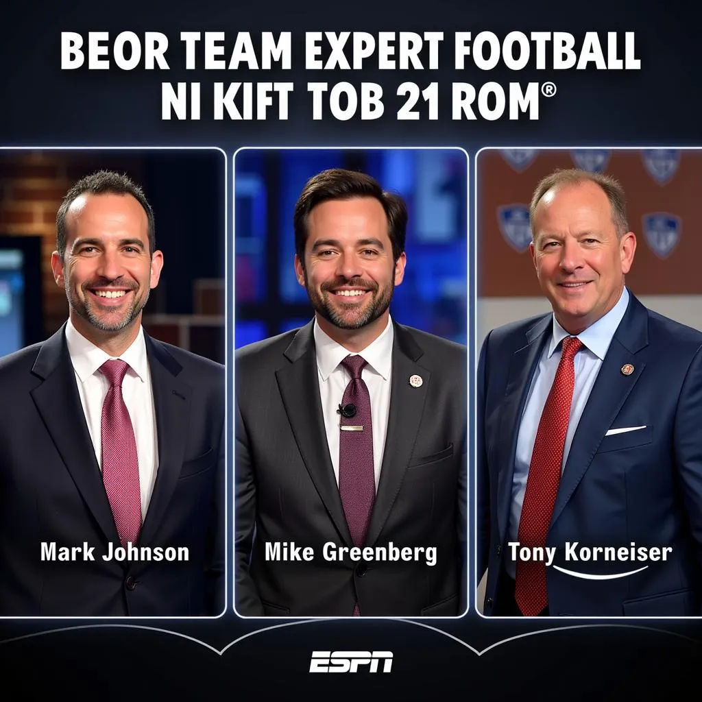 ESPN Live Football Games Expert Analysis