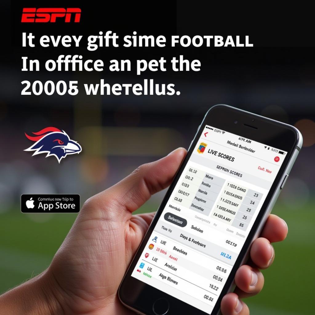 ESPN Live Scores Mobile App