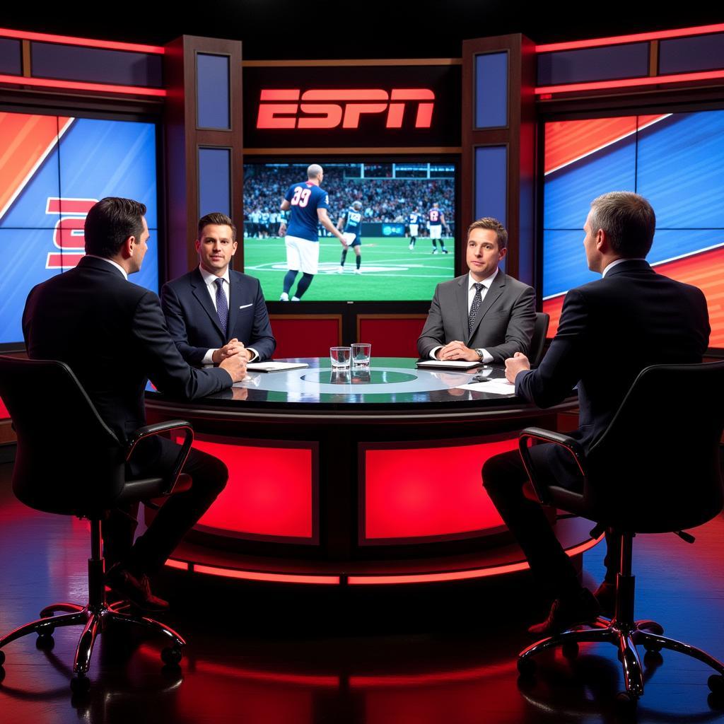 ESPN NFL Live Monday Night Football Broadcast