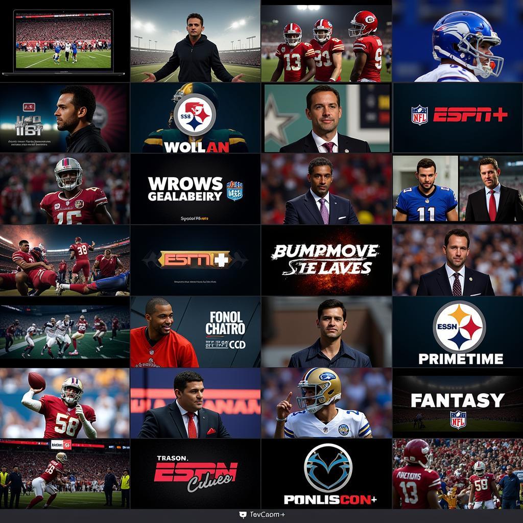 ESPN Plus NFL Content