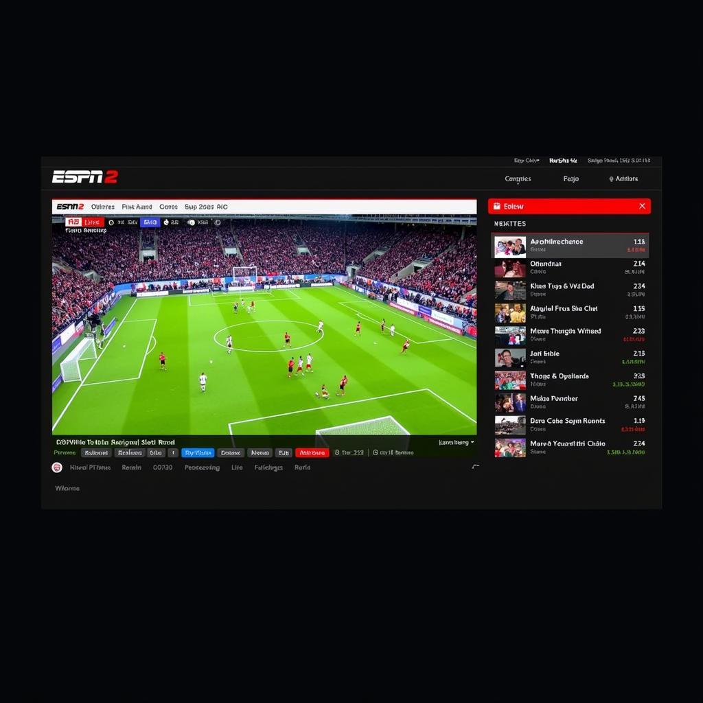 ESPN2 Live Football Streaming