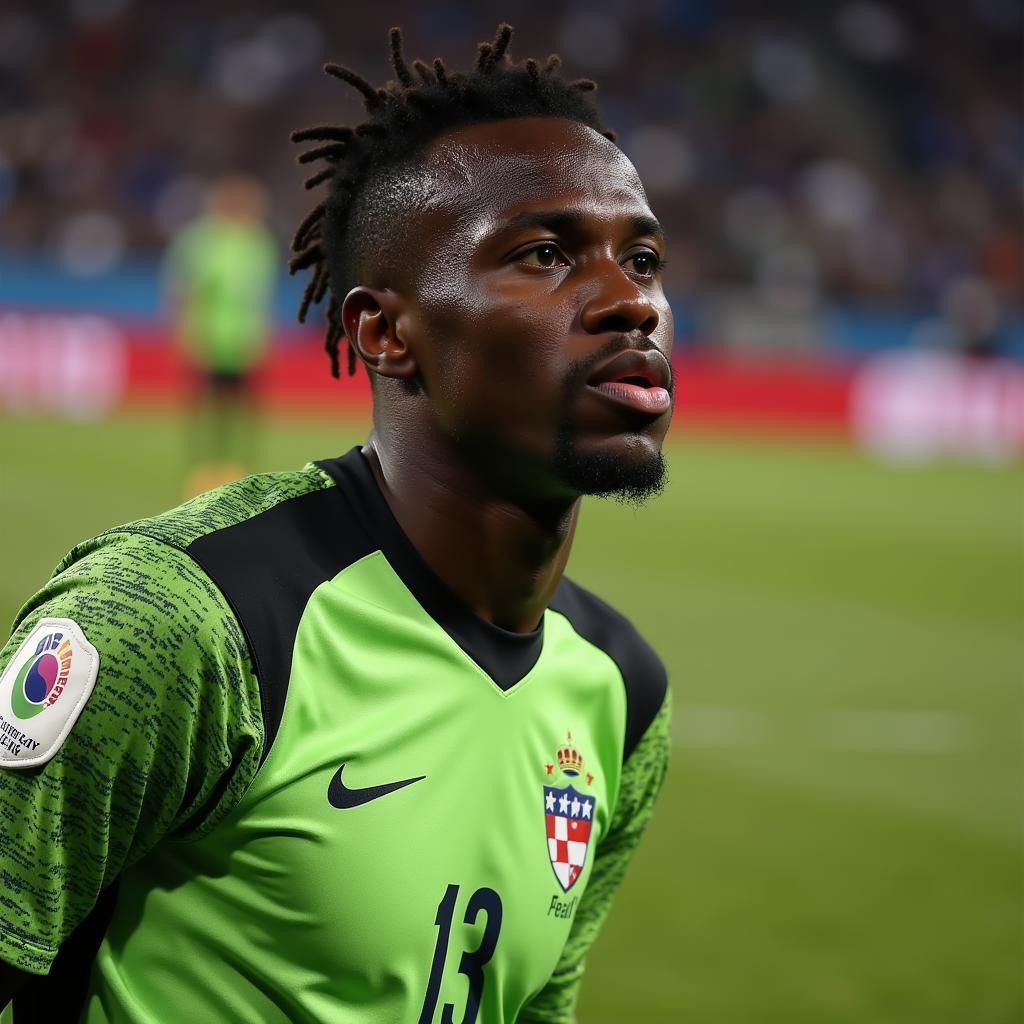 Oghenekaro Etebo phản lưới nhà