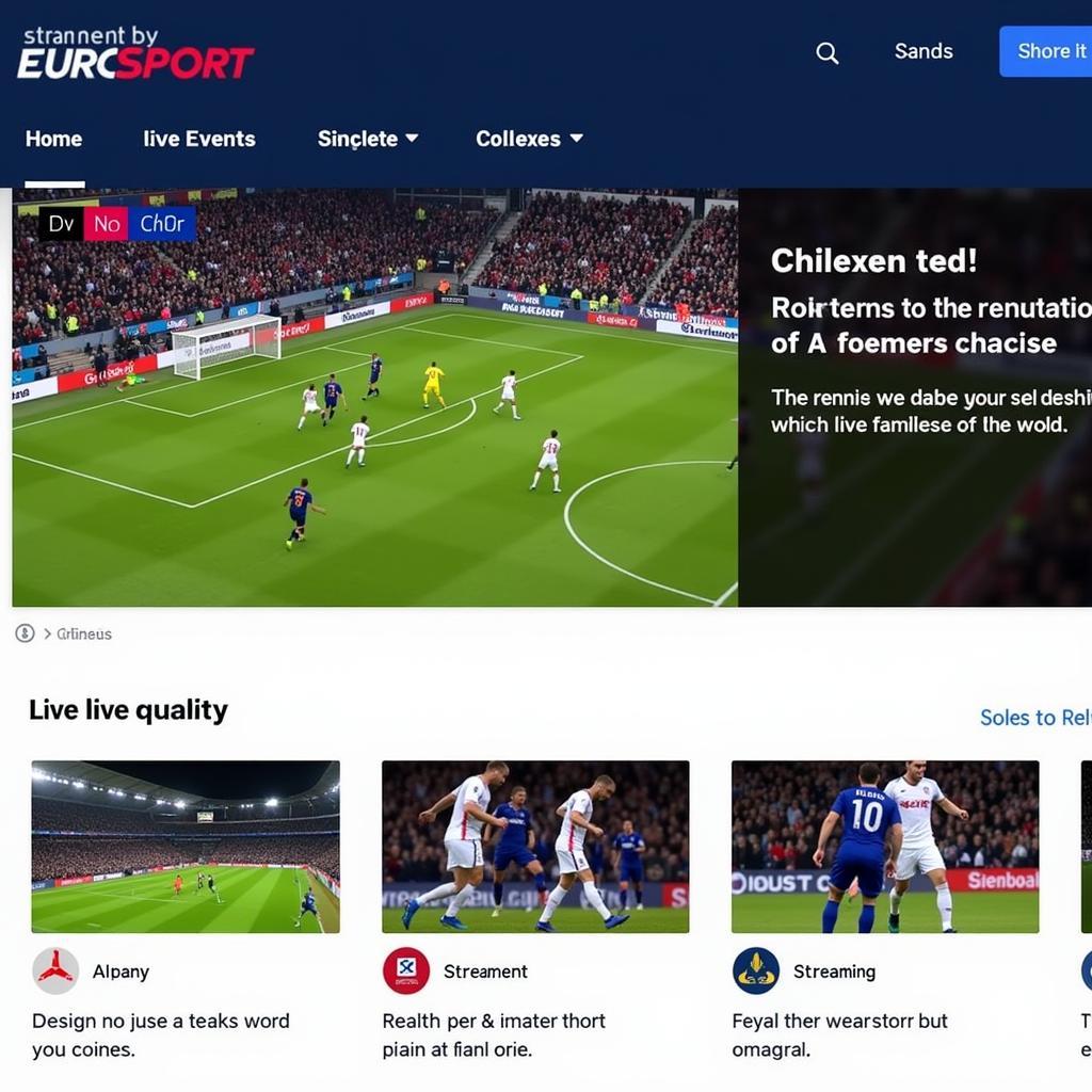 Eurosport Live Football Streaming