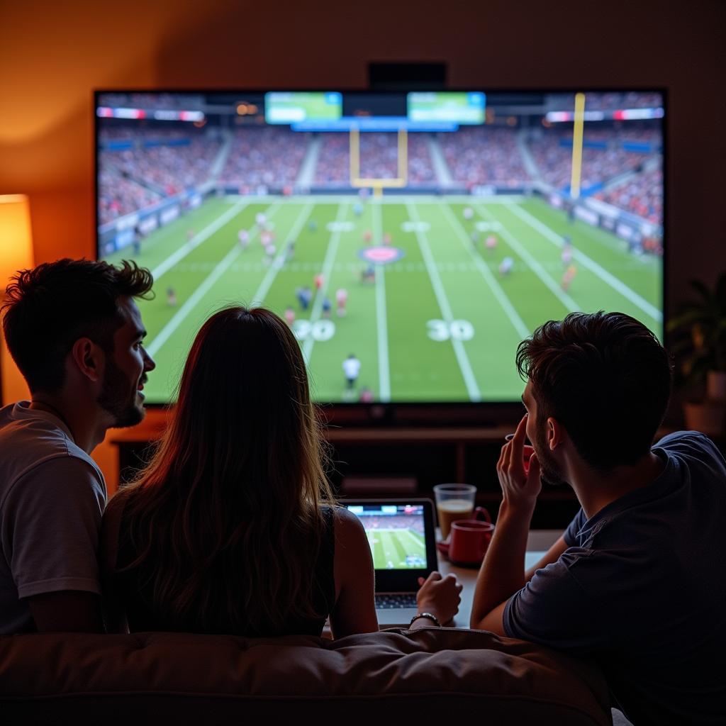 Fans Watching CIF Football Section 10 Live Stream