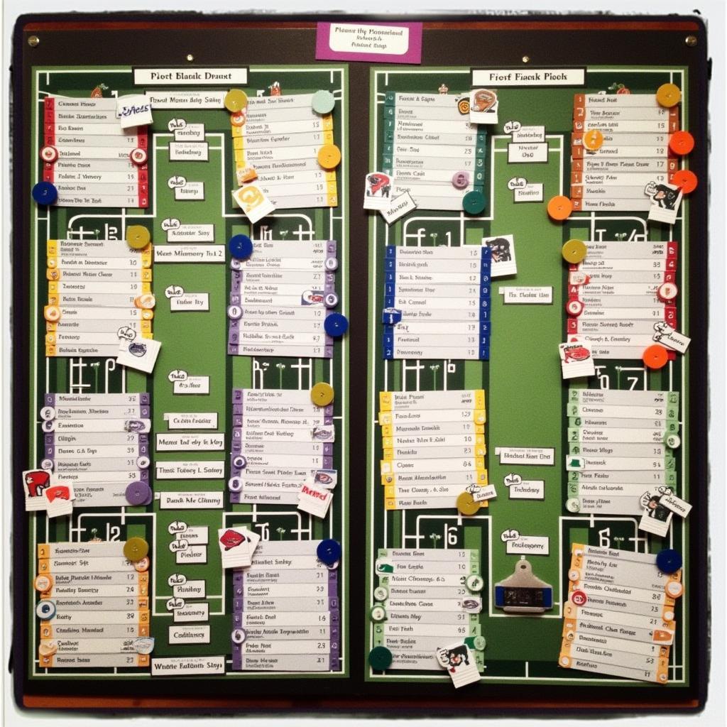 Fantasy Football Draft Board