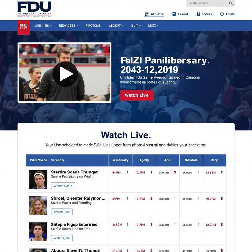 FDU Football Live Streaming