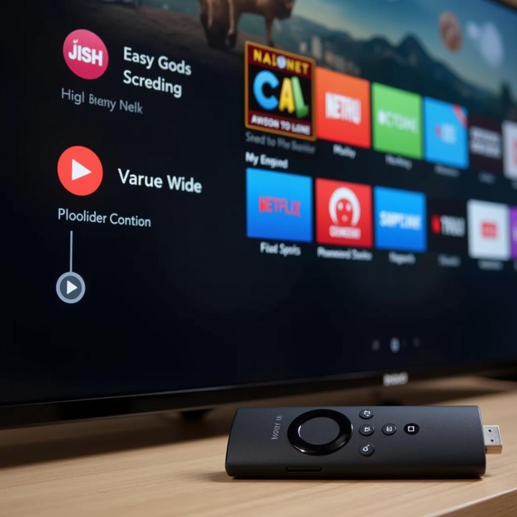 fire tv stick interface