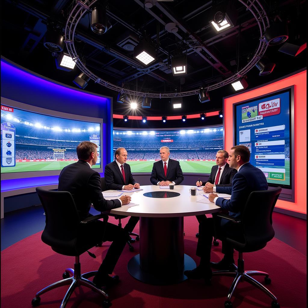 Five Live Football League Show Studio