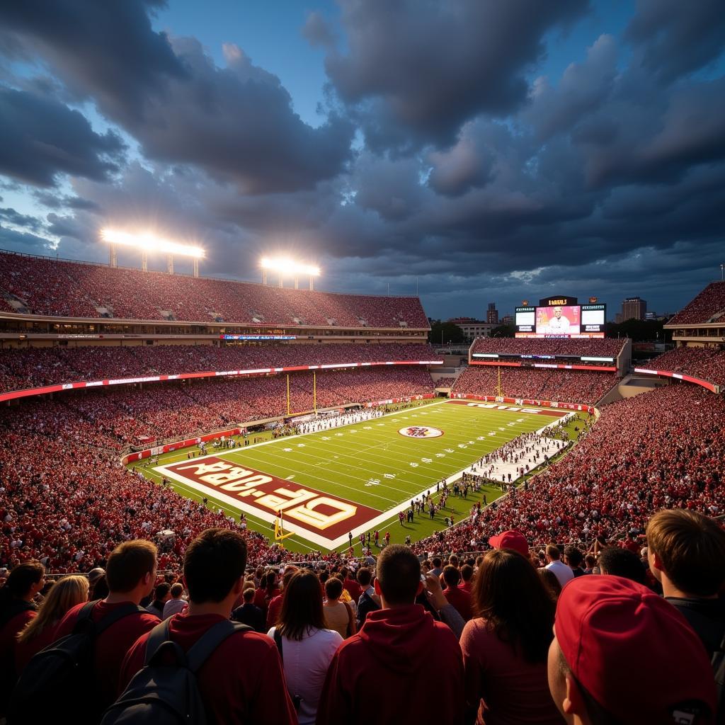 Florida State Seminoles football game day atmosphere