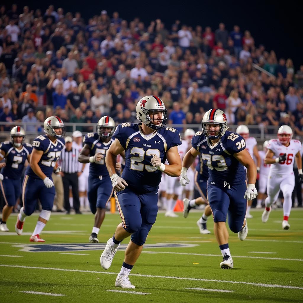 Folsom Bulldogs live game action