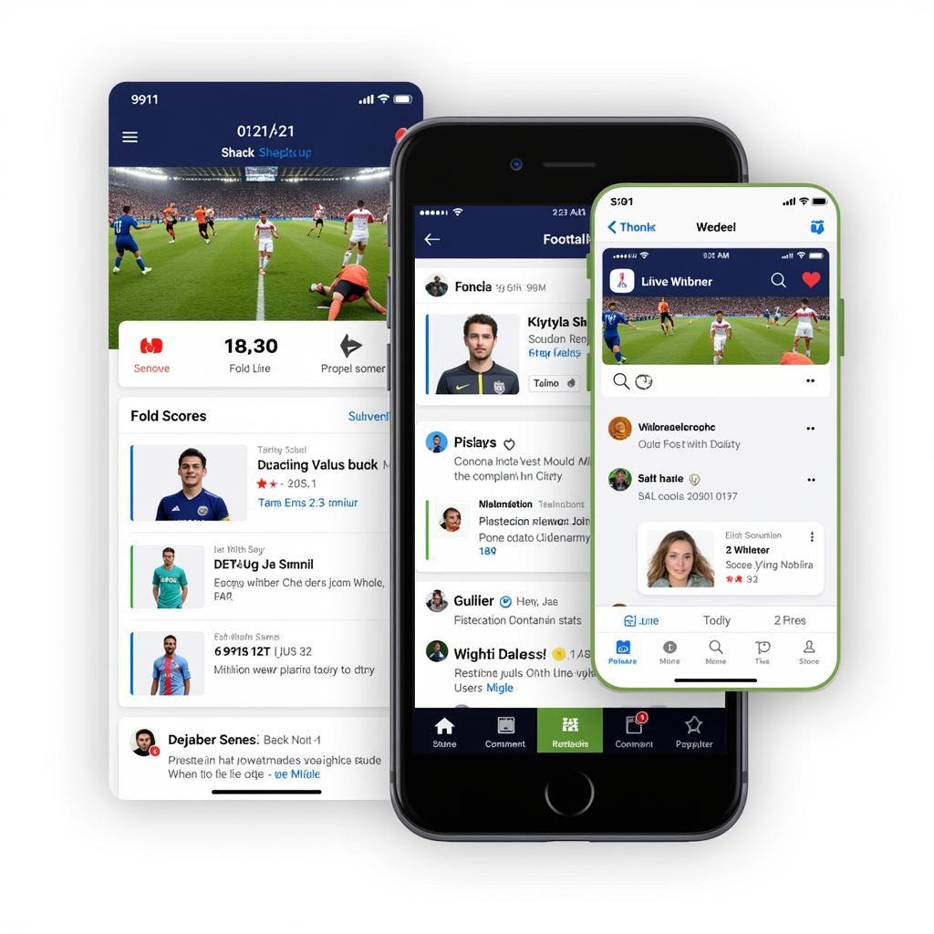 Features of a football play app