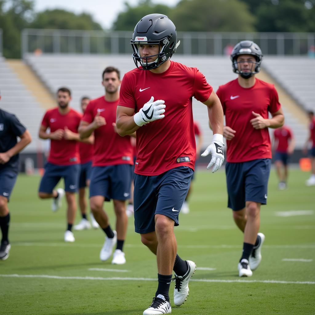 Football Players Training for Longevity