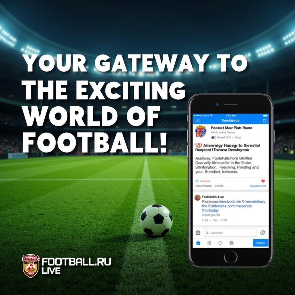 football.ru live - điểm đến cho fan bóng đá