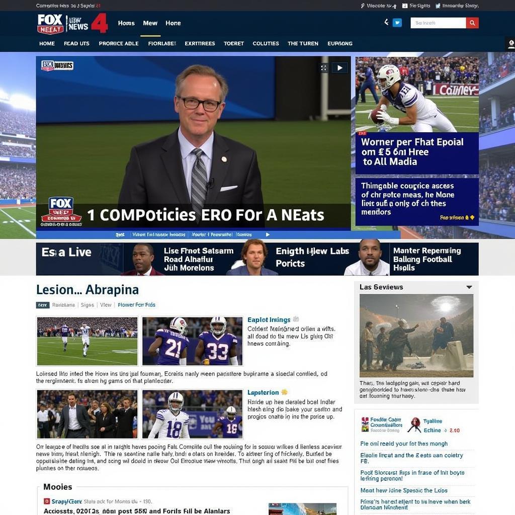 Fox 4 News Live Football Coverage