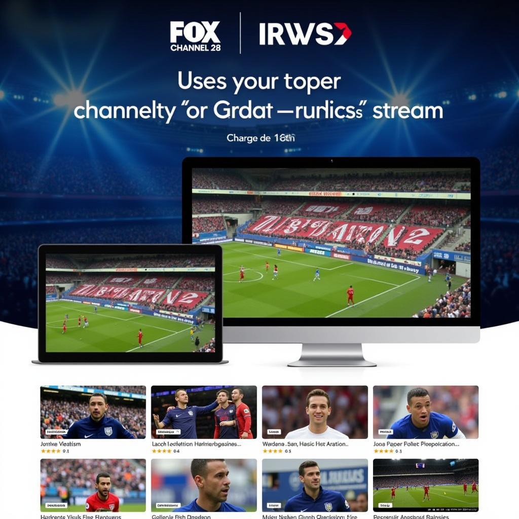 Fox Channel 28 Football Live Stream Interface