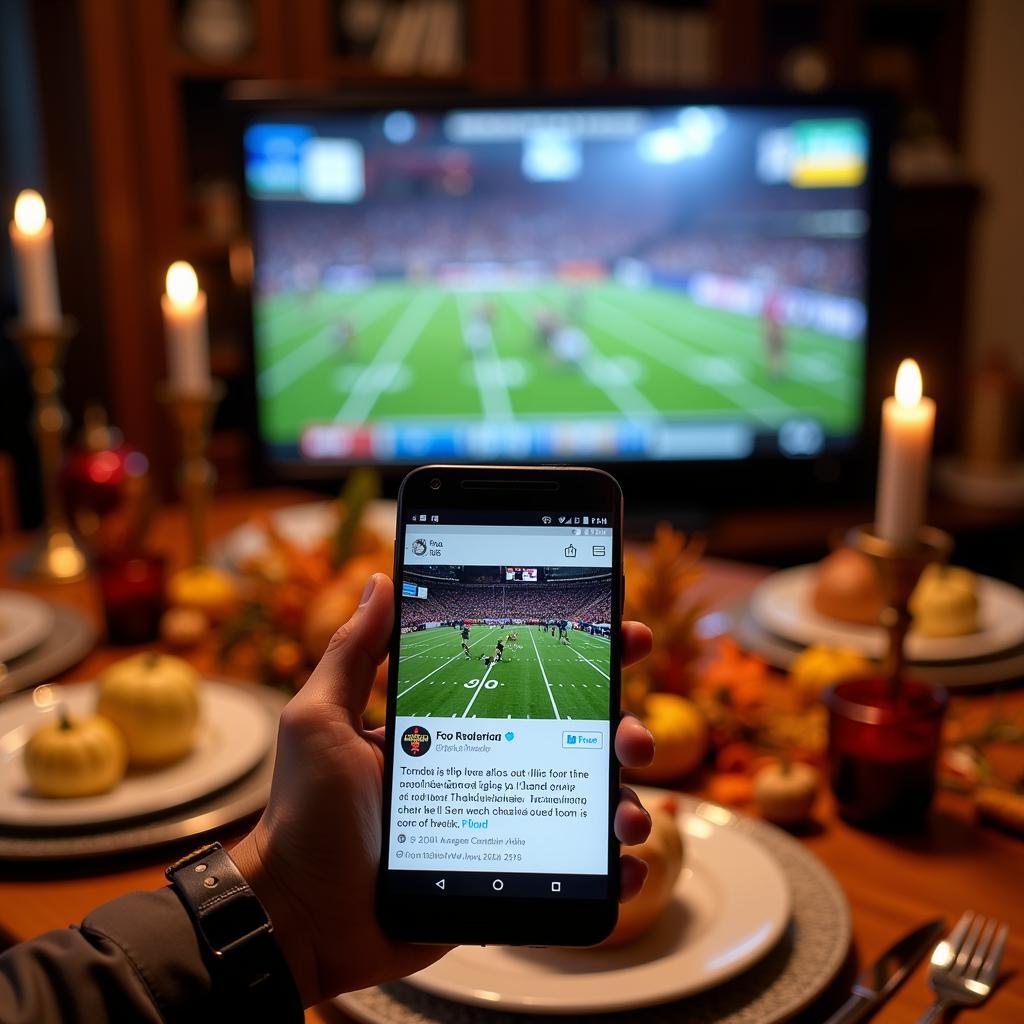 Fox Sports Thanksgiving Day Football Live Tweets