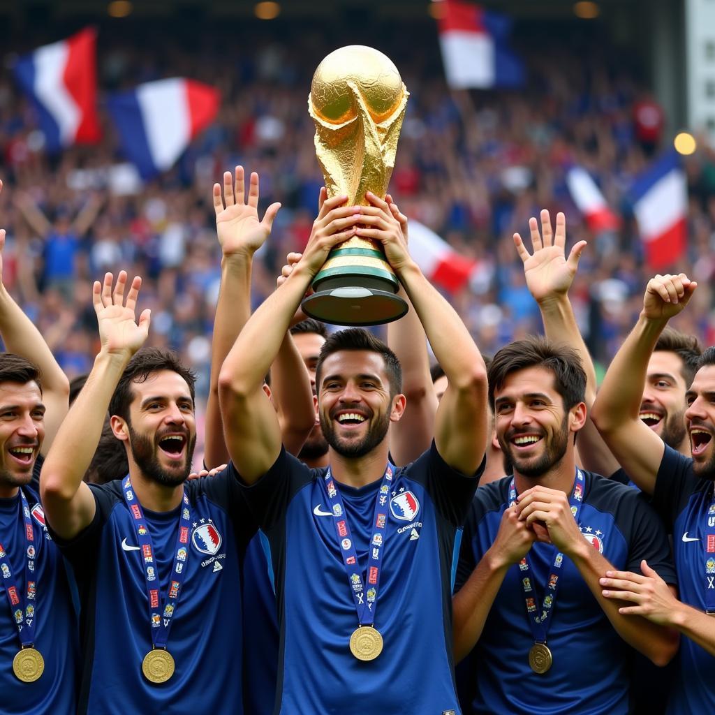 France World Cup 2018 Trophy