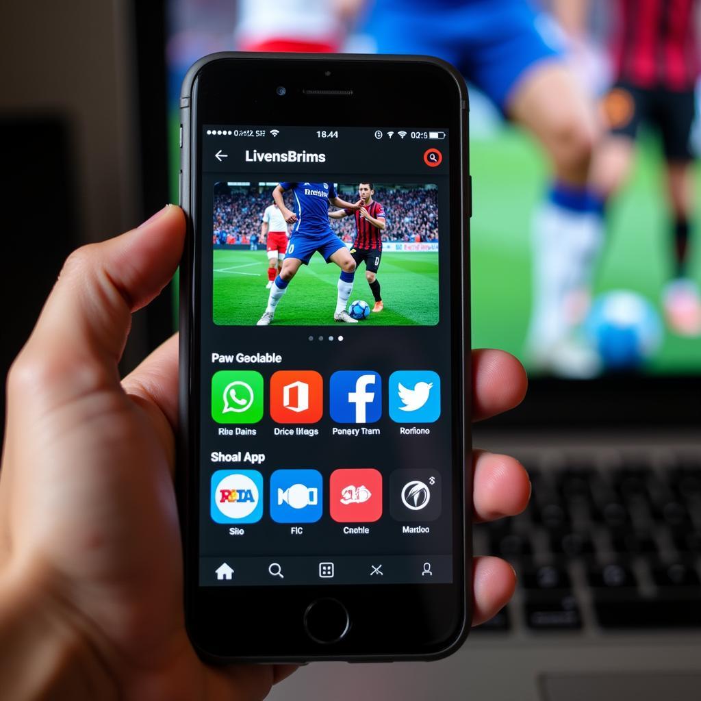 Free Football Live Streaming Apps on Smartphone