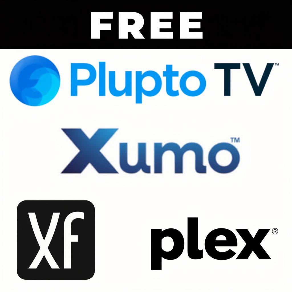 Free streaming services logo