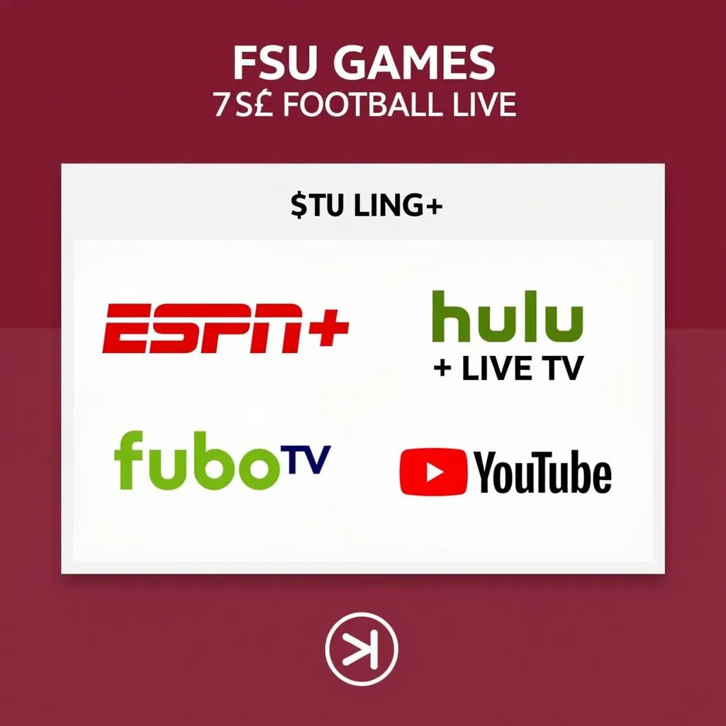 FSU Football Live Streaming Services