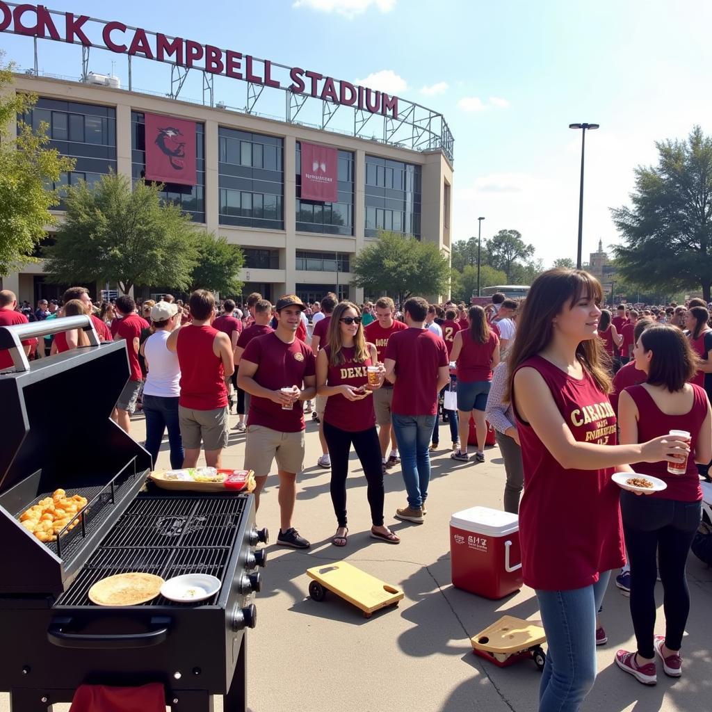 FSU tailgate party before the game