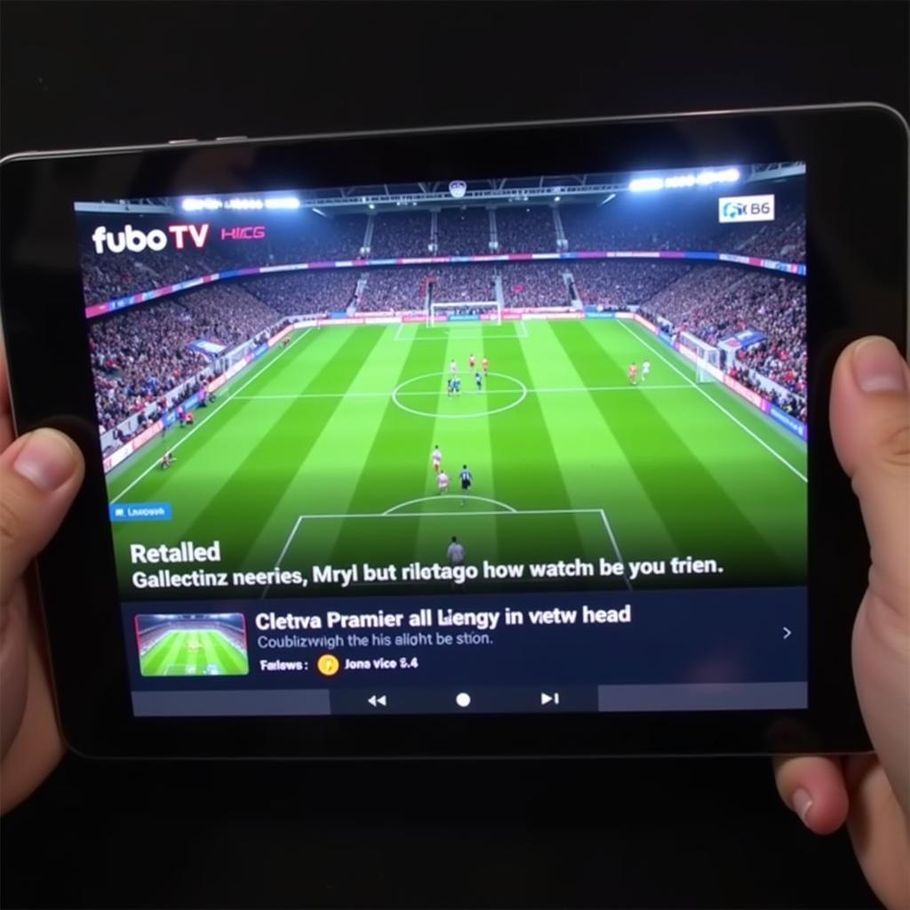 fuboTV App Interface