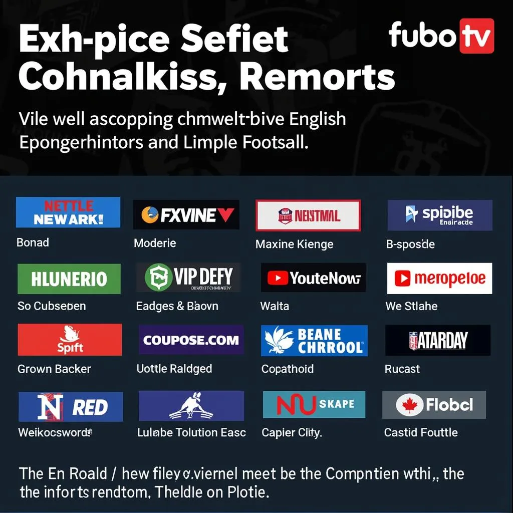 fuboTV Canada Sports Channels