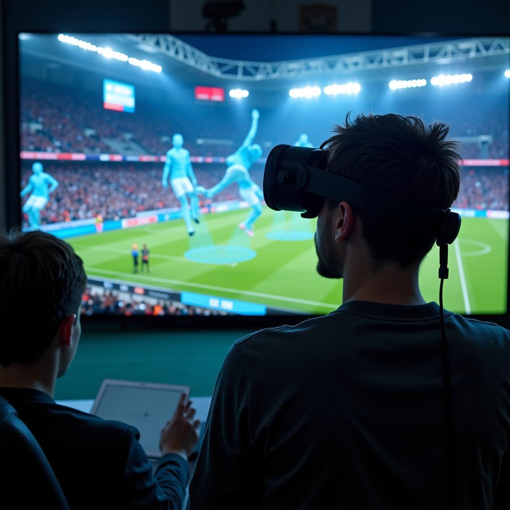 Future of Football Live Coverage with VR and AR