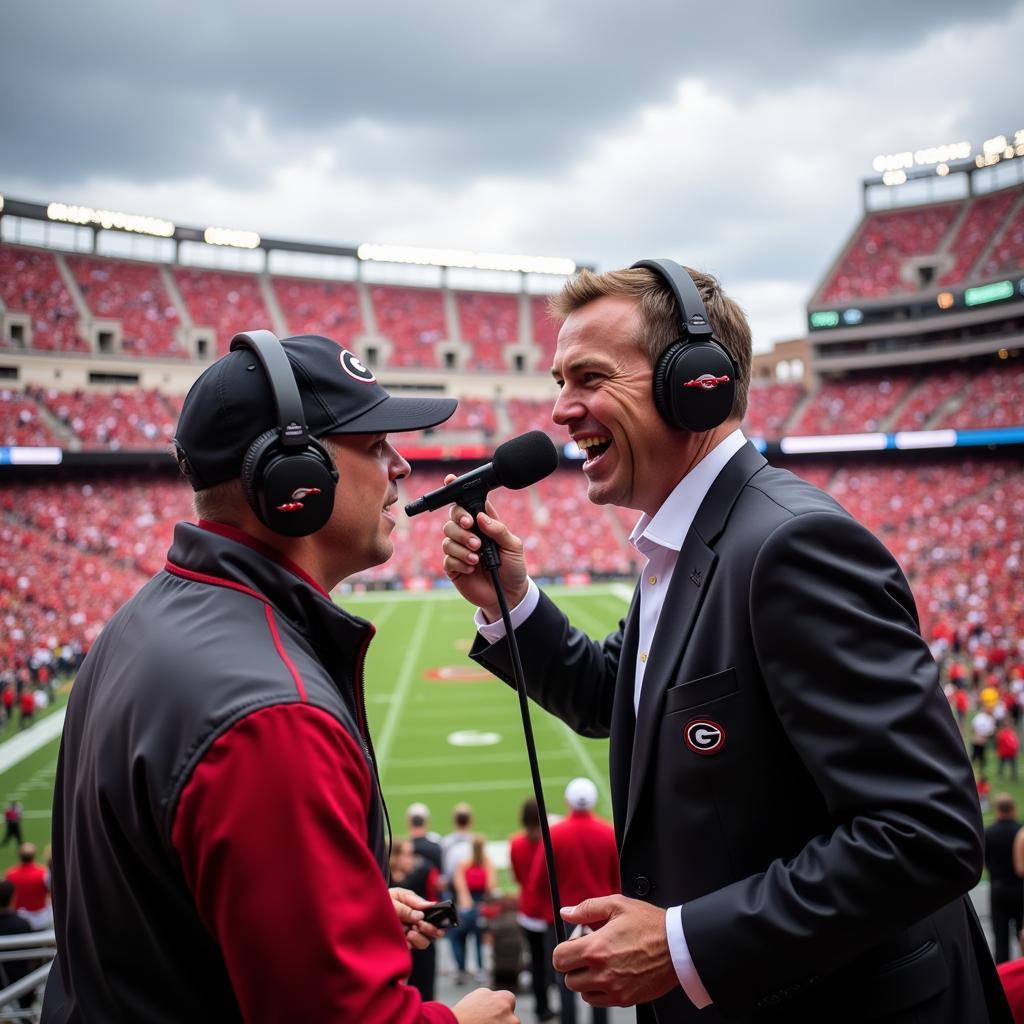 Georgia Football Radio Broadcast Live