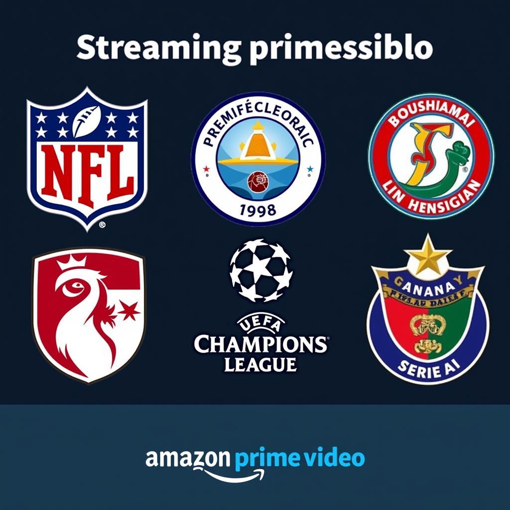 Giải đấu bóng đá hấp dẫn trên Amazon Prime Video