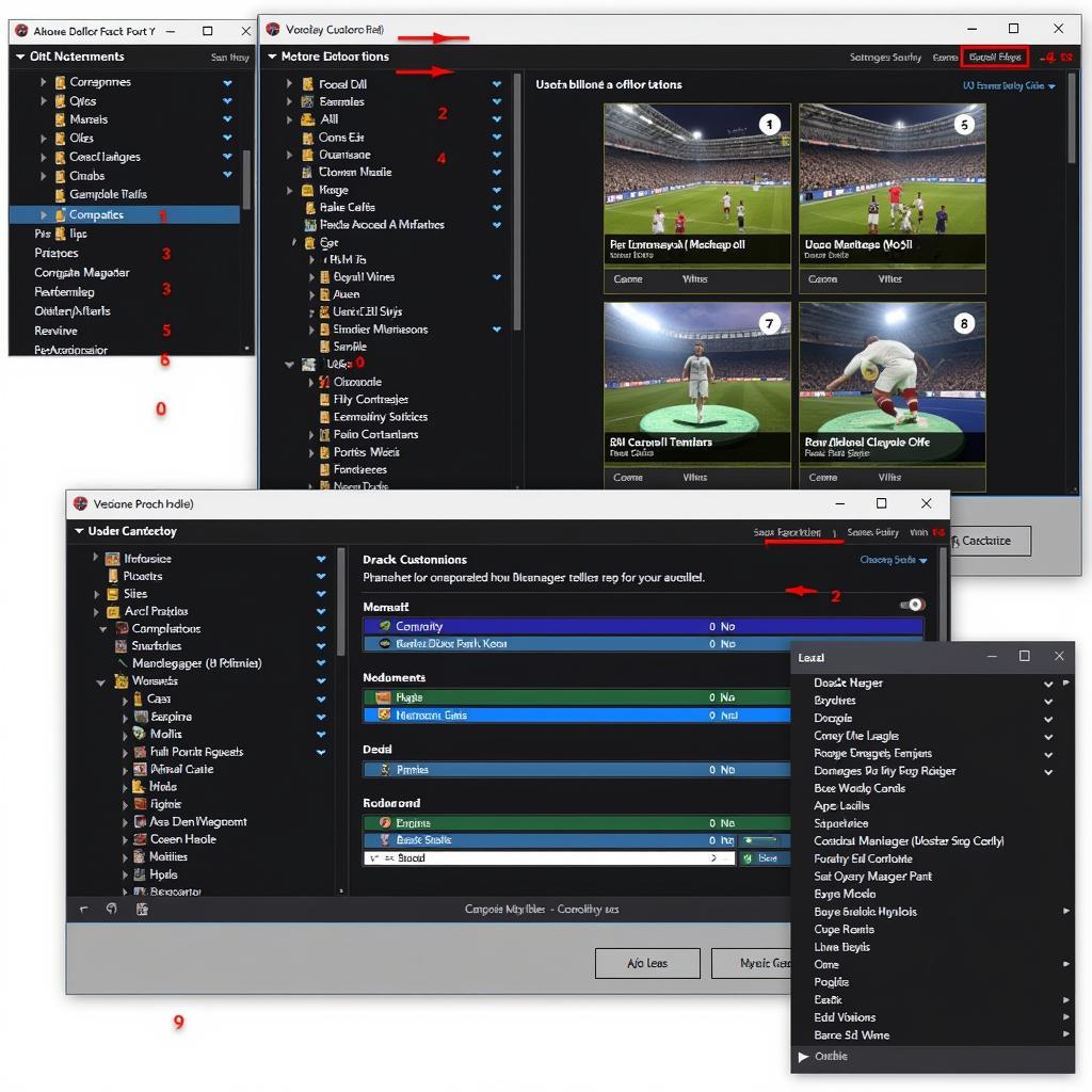 Giao diện Football Manager 2015 Live Editor