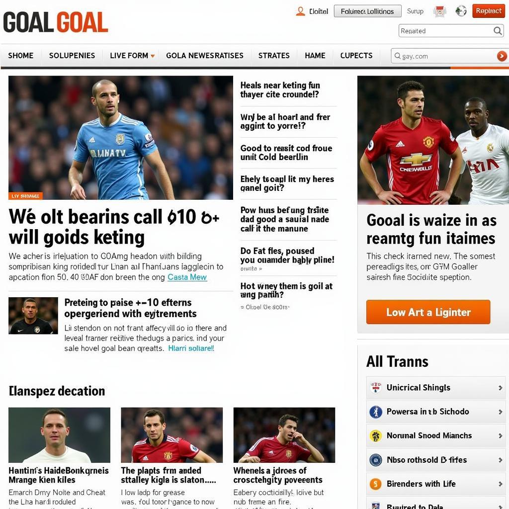 Goal.com Football News Homepage