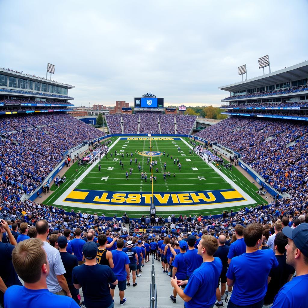 Grand Valley State Football - Lubbers Stadium on Game Day