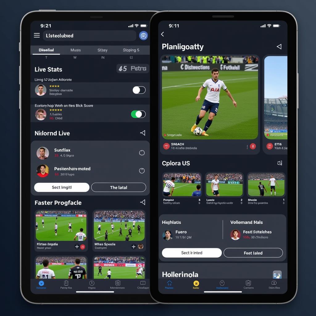 iPad Football Features