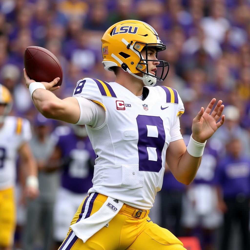 Joe Burrow leading LSU's high-powered offense in 2019