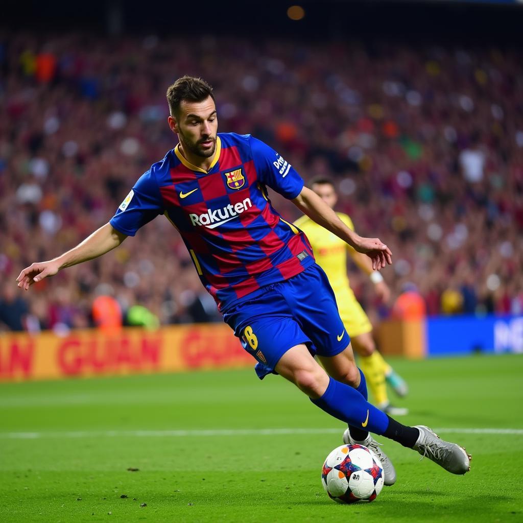 Jordi Alba in Action