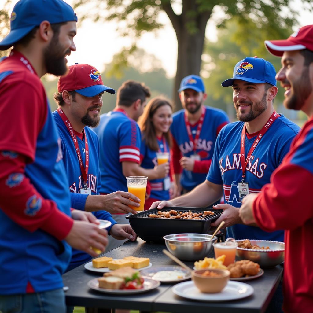 Kansas University Football Tailgate Party