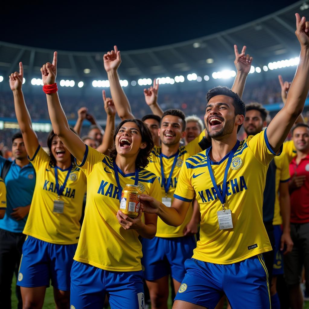 Cổ động viên Kerala Blasters cuồng nhiệt