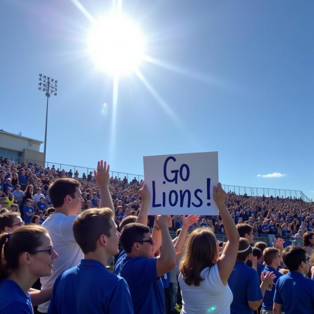 Khán Giả Cổ Vũ Augusta Christian Lions