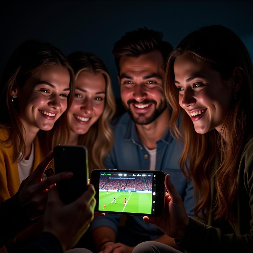 Fans Watching World Cup 2018