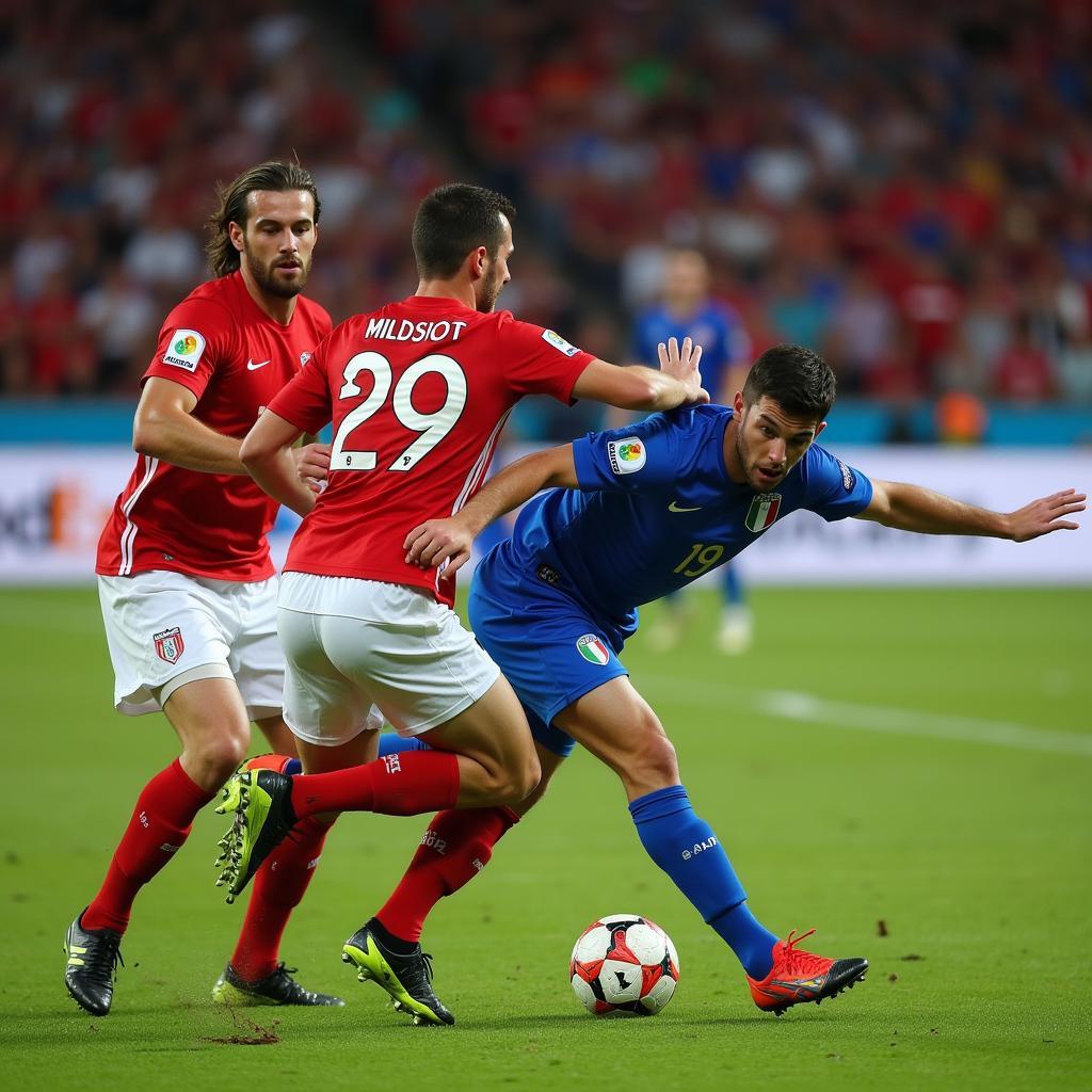 Khoảnh khắc đáng nhớ Albania vs Italy