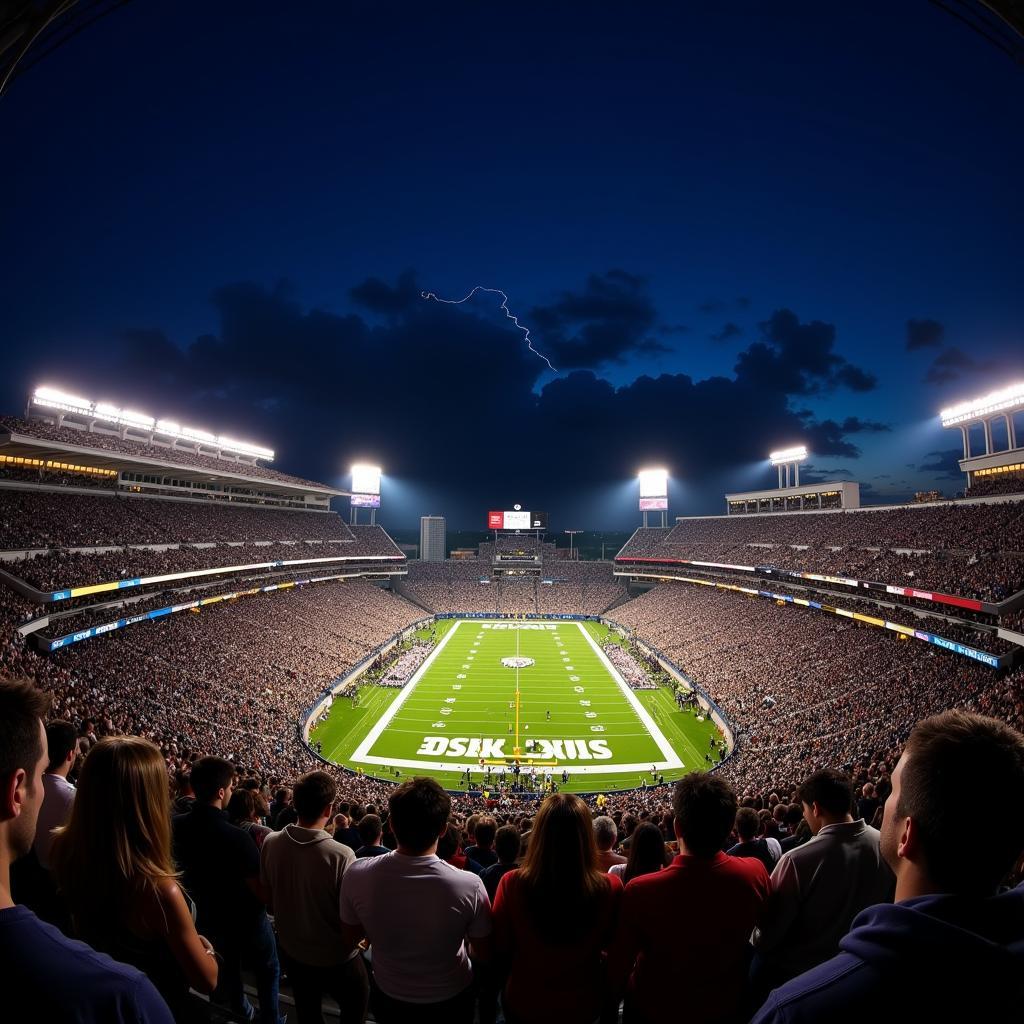 Notre Dame Stadium Atmosphere