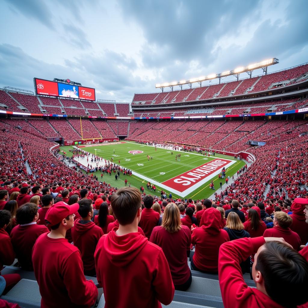 Electric Atmosphere at Bryant-Denny Stadium